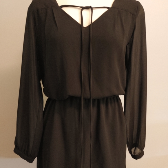 Naked Zebra Black Dress - Picture 1 of 4